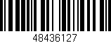 Código de barras (EAN, GTIN, SKU, ISBN): '48436127'