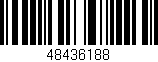 Código de barras (EAN, GTIN, SKU, ISBN): '48436188'
