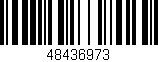 Código de barras (EAN, GTIN, SKU, ISBN): '48436973'