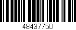 Código de barras (EAN, GTIN, SKU, ISBN): '48437750'