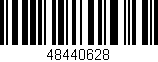 Código de barras (EAN, GTIN, SKU, ISBN): '48440628'