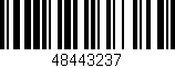 Código de barras (EAN, GTIN, SKU, ISBN): '48443237'