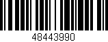 Código de barras (EAN, GTIN, SKU, ISBN): '48443990'