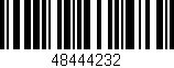 Código de barras (EAN, GTIN, SKU, ISBN): '48444232'