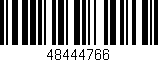 Código de barras (EAN, GTIN, SKU, ISBN): '48444766'