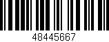 Código de barras (EAN, GTIN, SKU, ISBN): '48445667'