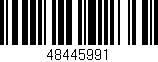 Código de barras (EAN, GTIN, SKU, ISBN): '48445991'