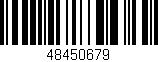 Código de barras (EAN, GTIN, SKU, ISBN): '48450679'