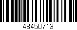 Código de barras (EAN, GTIN, SKU, ISBN): '48450713'