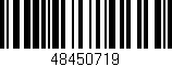 Código de barras (EAN, GTIN, SKU, ISBN): '48450719'