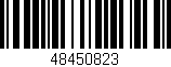 Código de barras (EAN, GTIN, SKU, ISBN): '48450823'