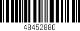 Código de barras (EAN, GTIN, SKU, ISBN): '48452880'