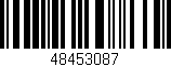 Código de barras (EAN, GTIN, SKU, ISBN): '48453087'