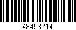 Código de barras (EAN, GTIN, SKU, ISBN): '48453214'