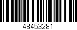 Código de barras (EAN, GTIN, SKU, ISBN): '48453281'
