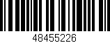 Código de barras (EAN, GTIN, SKU, ISBN): '48455226'