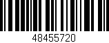 Código de barras (EAN, GTIN, SKU, ISBN): '48455720'