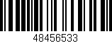 Código de barras (EAN, GTIN, SKU, ISBN): '48456533'