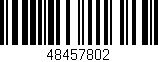Código de barras (EAN, GTIN, SKU, ISBN): '48457802'