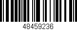 Código de barras (EAN, GTIN, SKU, ISBN): '48459236'