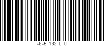 Código de barras (EAN, GTIN, SKU, ISBN): '4845_133_0_U'