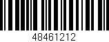 Código de barras (EAN, GTIN, SKU, ISBN): '48461212'
