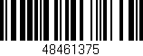 Código de barras (EAN, GTIN, SKU, ISBN): '48461375'
