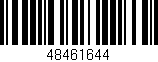 Código de barras (EAN, GTIN, SKU, ISBN): '48461644'