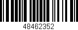 Código de barras (EAN, GTIN, SKU, ISBN): '48462352'