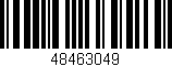 Código de barras (EAN, GTIN, SKU, ISBN): '48463049'