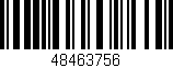 Código de barras (EAN, GTIN, SKU, ISBN): '48463756'