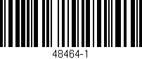 Código de barras (EAN, GTIN, SKU, ISBN): '48464-1'