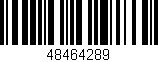 Código de barras (EAN, GTIN, SKU, ISBN): '48464289'