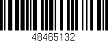 Código de barras (EAN, GTIN, SKU, ISBN): '48465132'