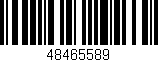 Código de barras (EAN, GTIN, SKU, ISBN): '48465589'