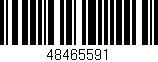 Código de barras (EAN, GTIN, SKU, ISBN): '48465591'
