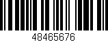 Código de barras (EAN, GTIN, SKU, ISBN): '48465676'