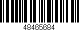 Código de barras (EAN, GTIN, SKU, ISBN): '48465684'