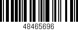 Código de barras (EAN, GTIN, SKU, ISBN): '48465696'