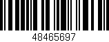 Código de barras (EAN, GTIN, SKU, ISBN): '48465697'
