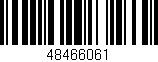 Código de barras (EAN, GTIN, SKU, ISBN): '48466061'