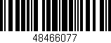 Código de barras (EAN, GTIN, SKU, ISBN): '48466077'