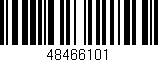 Código de barras (EAN, GTIN, SKU, ISBN): '48466101'