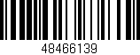 Código de barras (EAN, GTIN, SKU, ISBN): '48466139'