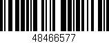 Código de barras (EAN, GTIN, SKU, ISBN): '48466577'
