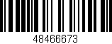 Código de barras (EAN, GTIN, SKU, ISBN): '48466673'
