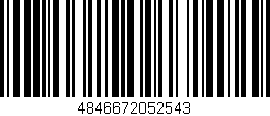 Código de barras (EAN, GTIN, SKU, ISBN): '4846672052543'