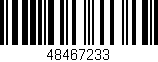 Código de barras (EAN, GTIN, SKU, ISBN): '48467233'