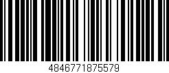 Código de barras (EAN, GTIN, SKU, ISBN): '4846771875579'