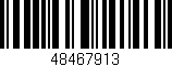 Código de barras (EAN, GTIN, SKU, ISBN): '48467913'